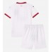 Maillot de foot AC Milan Extérieur vêtements enfant 2024-25 Manches Courtes (+ pantalon court)